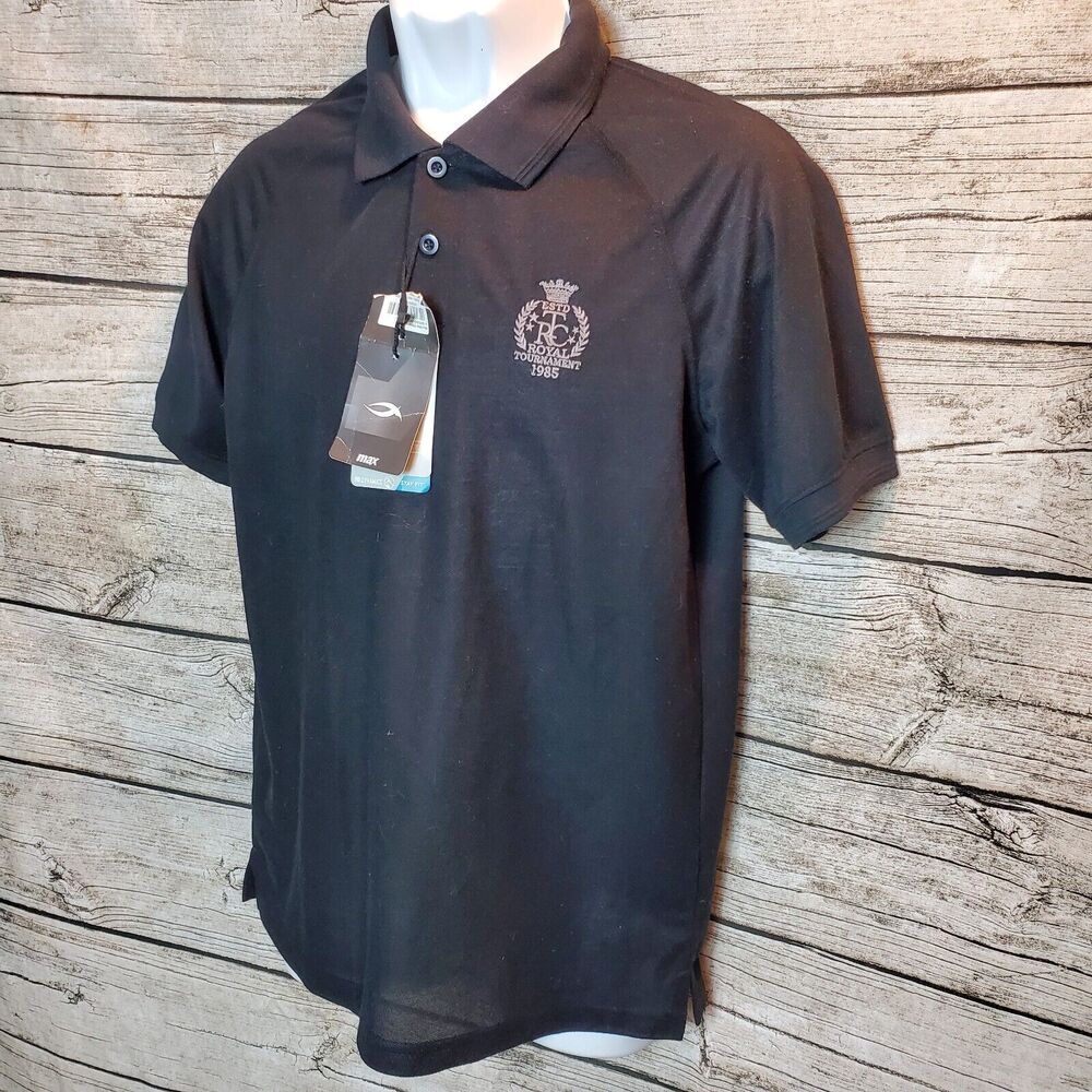 Pro Golf Tee Off In Style Polo Shirt Size Medium